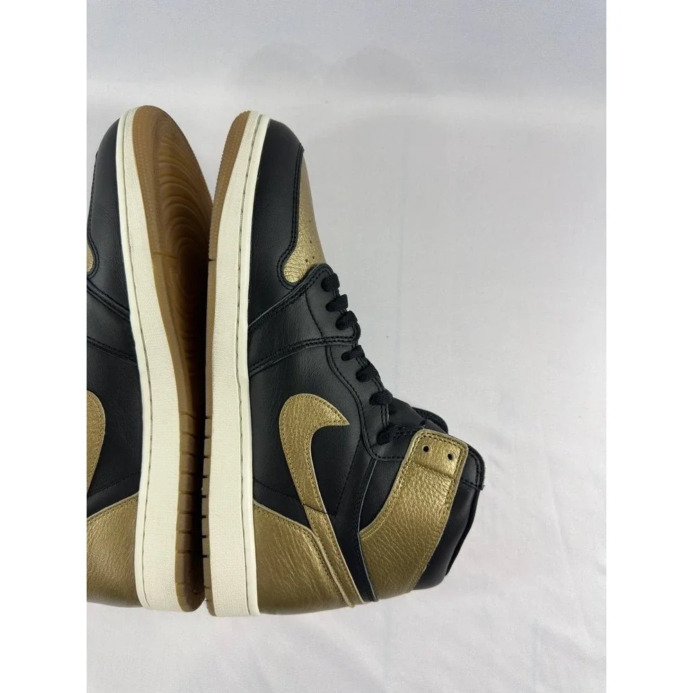 Nike Air Jordan 1 Retro High OG 'Black Gold' DZ5485-071 Men's Size 12.5